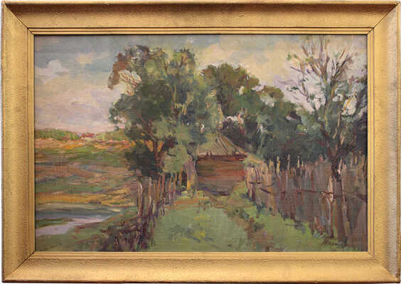 Тархова Ксения Фёдоровна. Деревенский пейзаж